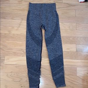 Blue seamless PINK leggings